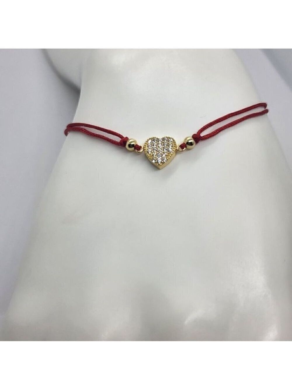 Romantic Heart Bracelet – Sterling Silver 925, Adjustable Fit